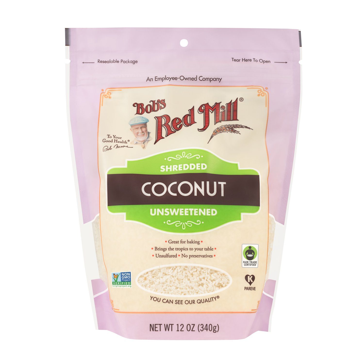 Bob's Red Mill Shredded Coconut Bob's Red Mill 12 Ounce 