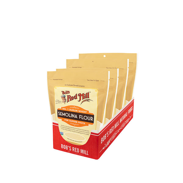 Bob's Red Mill Simolina Flour Bob's Red Mill Original 24 Oz-4 Count 