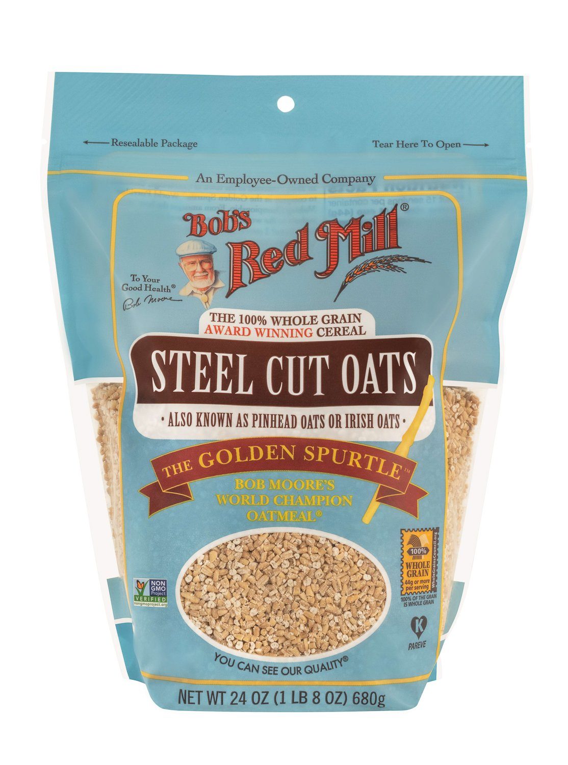 Bob's Red Mill Steel Cut Oats Bob's Red Mill Regular 24 Ounce 