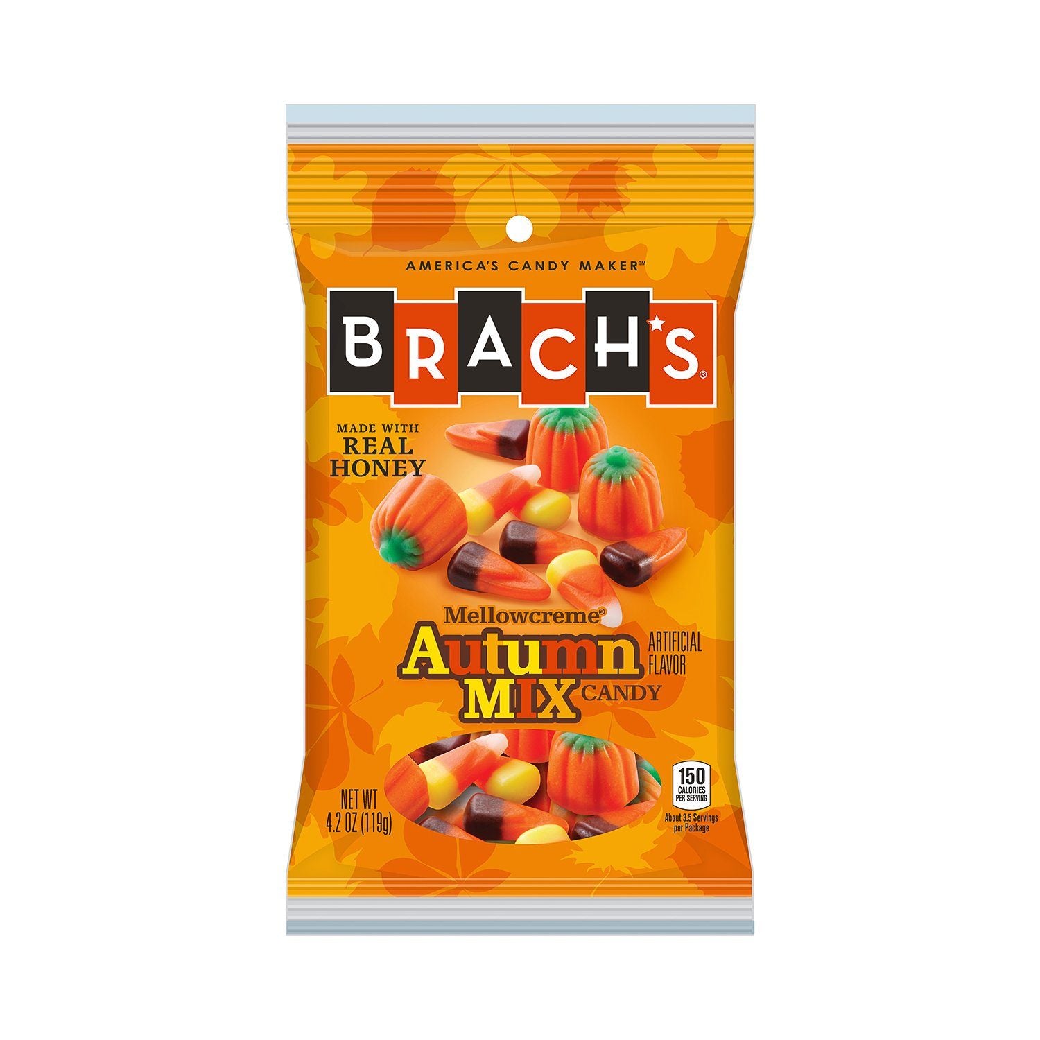 Brach's Candy Corn Brach's Autumn Mix 4.2 Ounce 