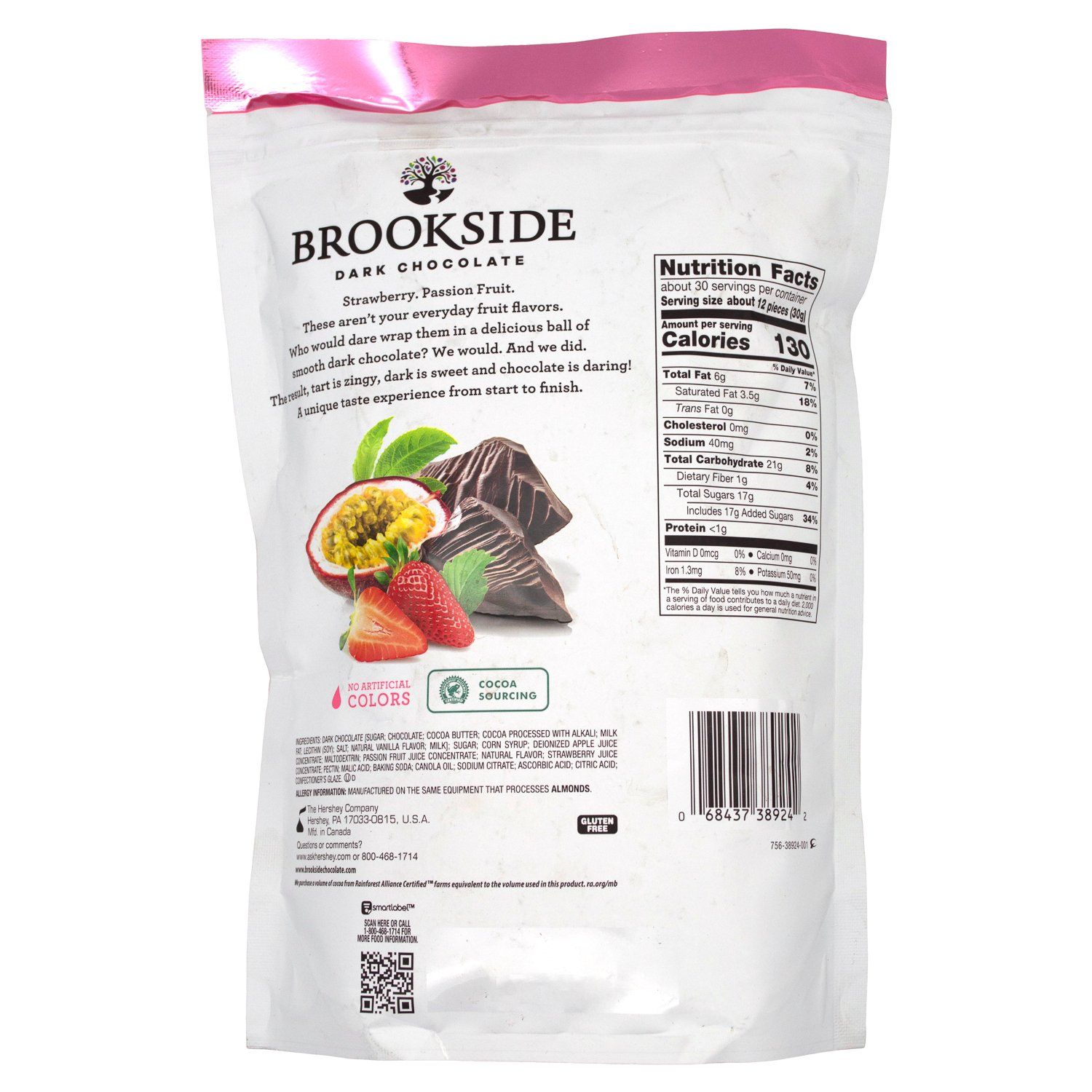 Brookside Dark Chocolate Meltable Brookside 