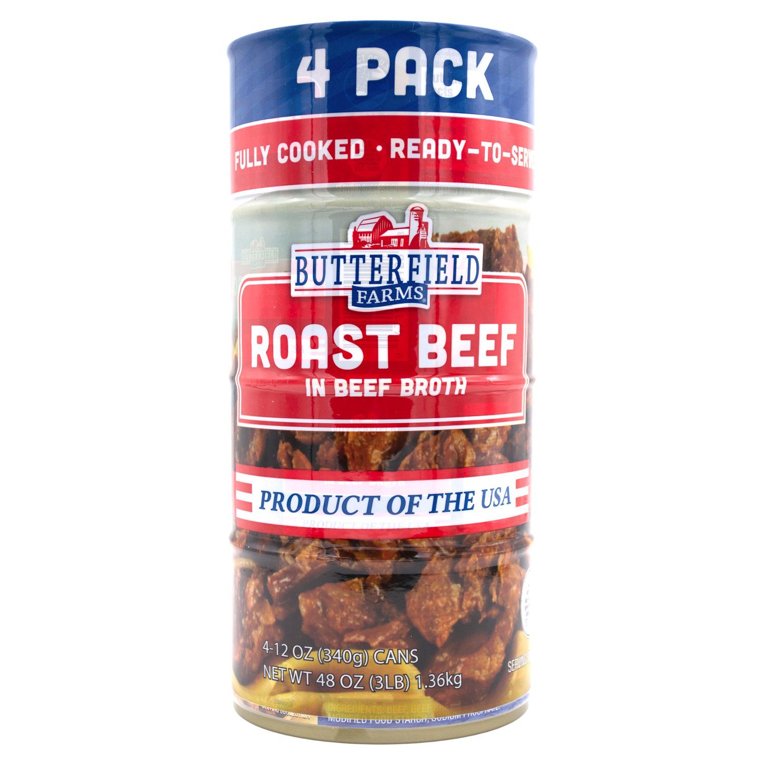 Butterfield Farms Roast Beef Butterfield Farms Original 12 Oz-4 Count 