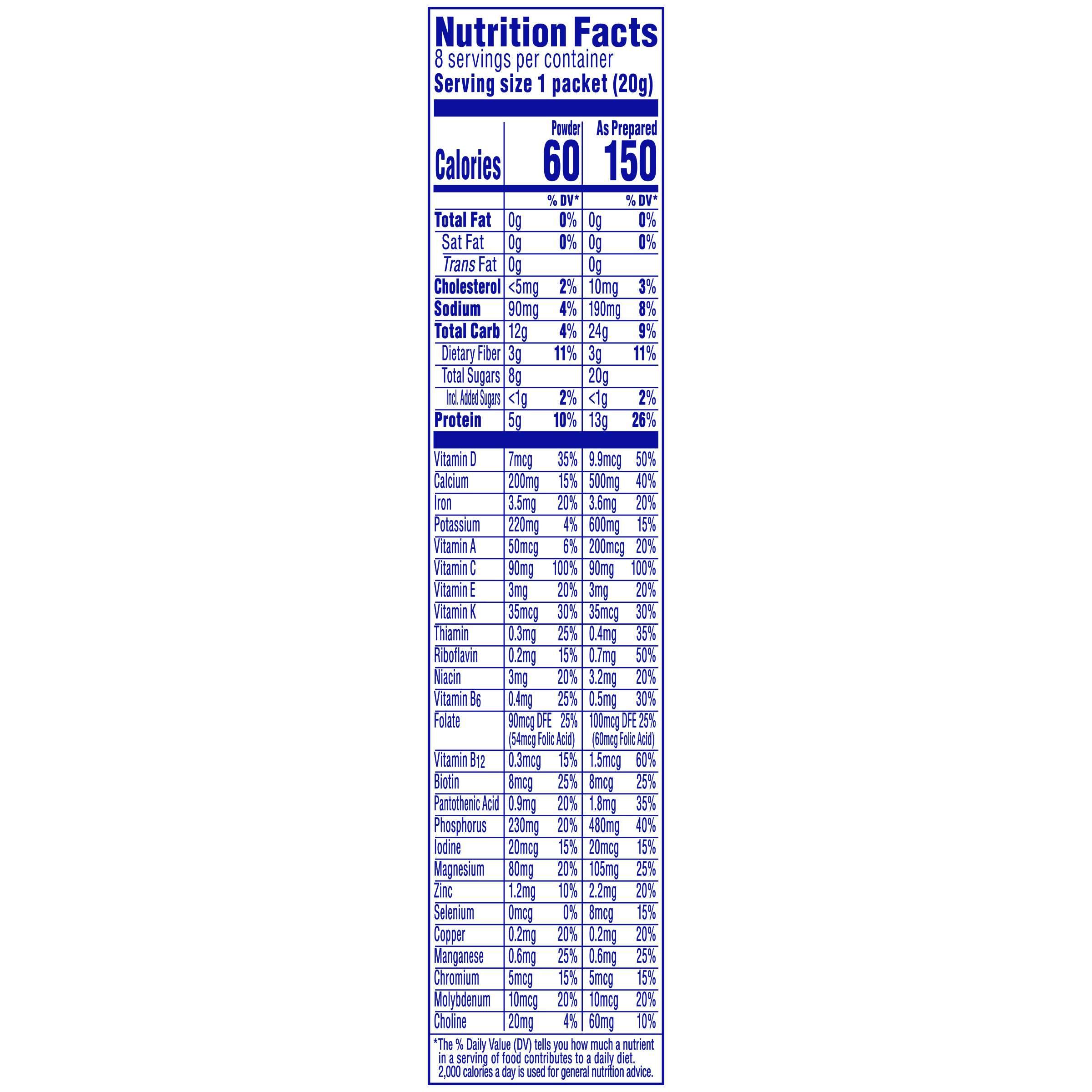 Carnation Breakfast Essentials Drink Mix Nestle 