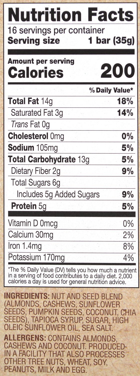 Caveman Foods Grain Free Granola Bar Caveman Foods 