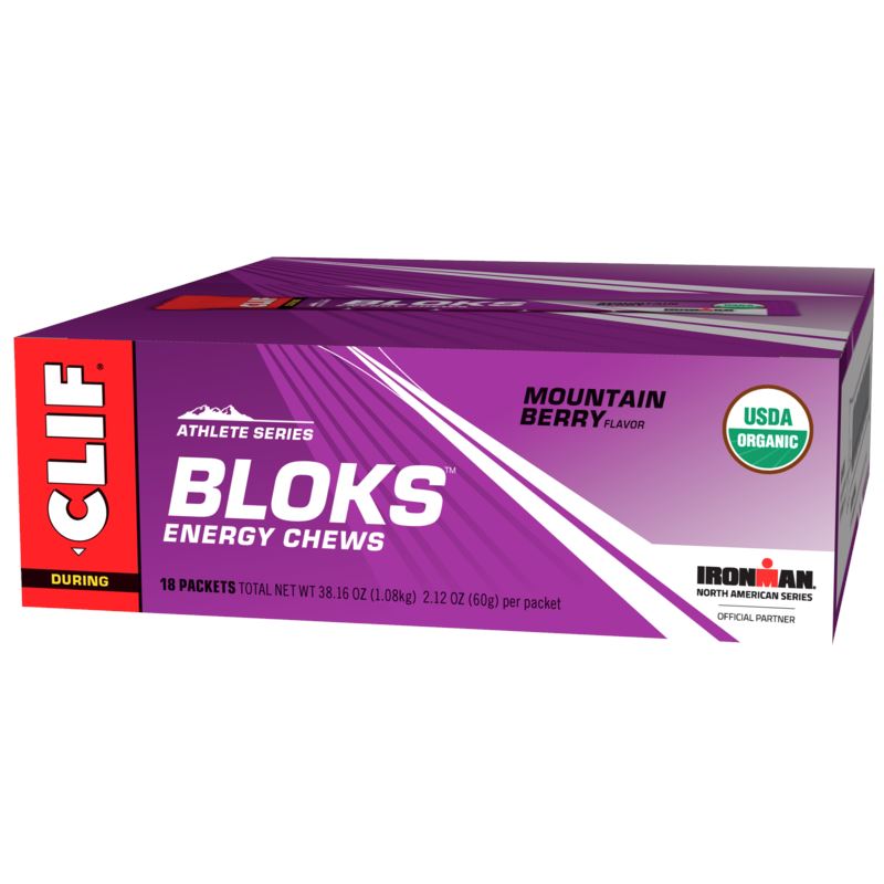 CLIF BLOKS Energy Chews CLIF Berry 2.12 Oz-18 Count 