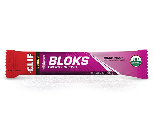 CLIF BLOKS Energy Chews CLIF Cran-Razz 2.12 Ounce 