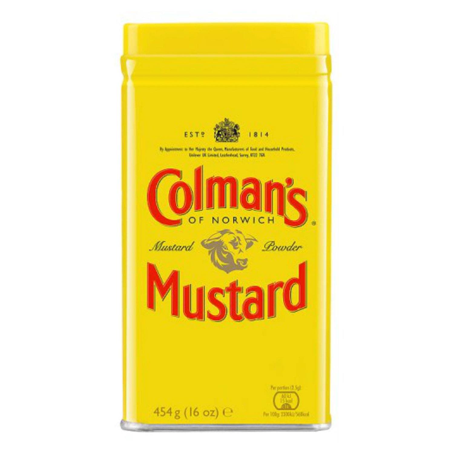 Colman's Dry Mustard Powder Colman's 16 Ounce 