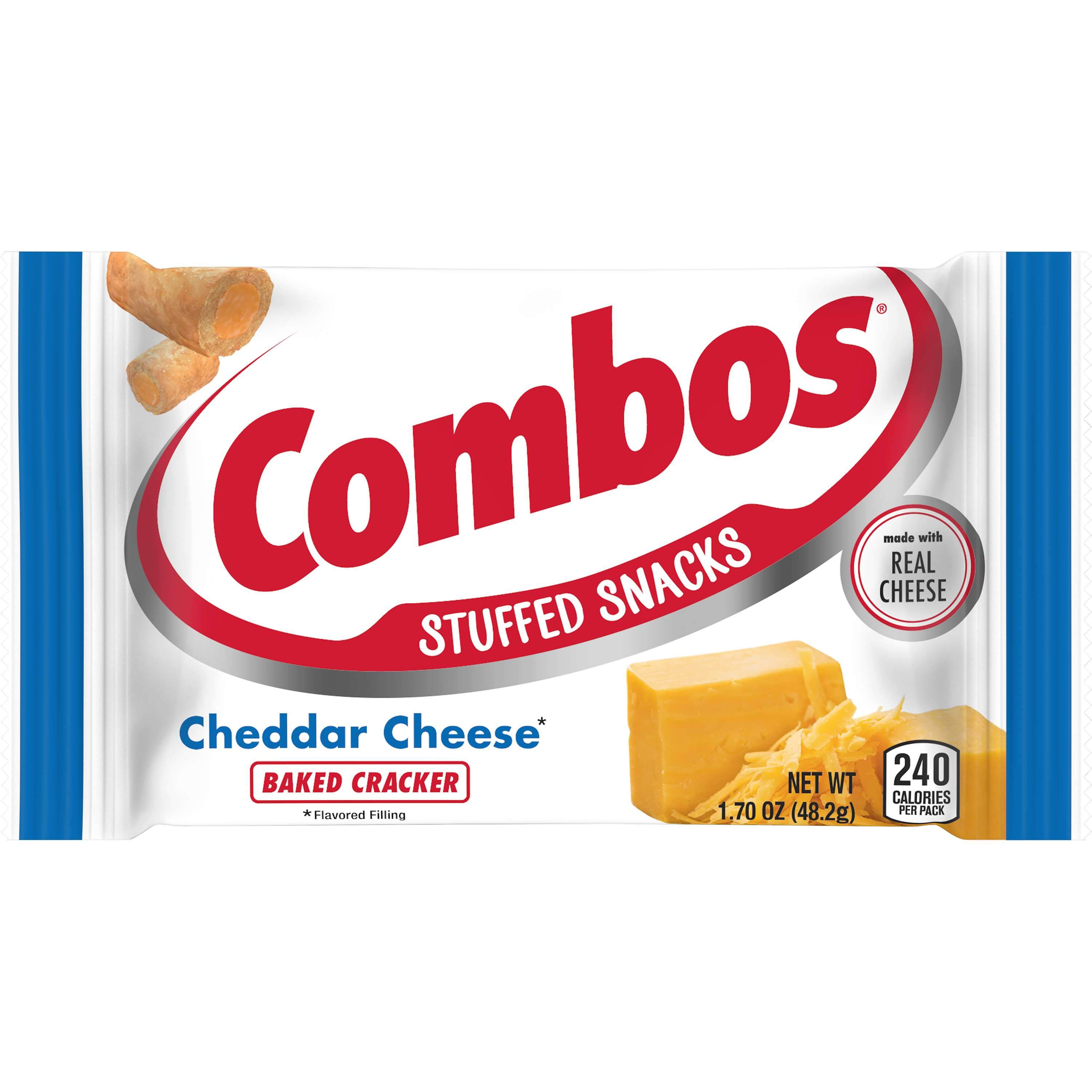COMBOS Baked Snacks COMBOS Cheddar Cheese Cracker 1.7 Ounce 