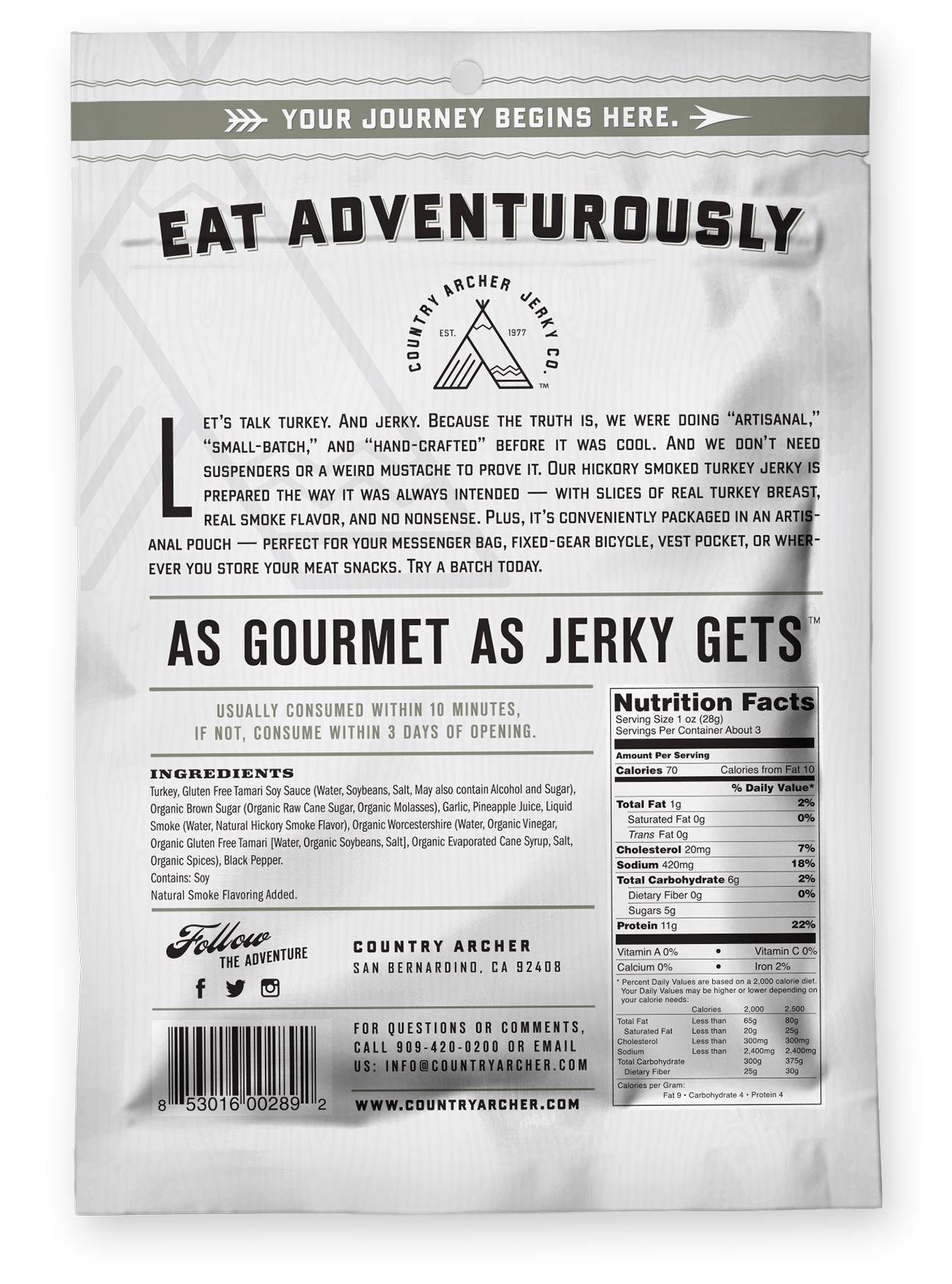 Country Archer Jerky Country Archer 