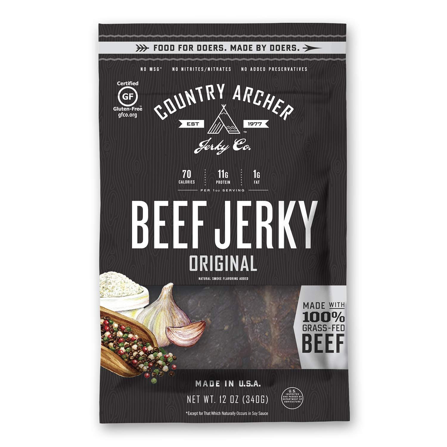 Country Archer Jerky Country Archer Beef Jerky Original 12 Ounce