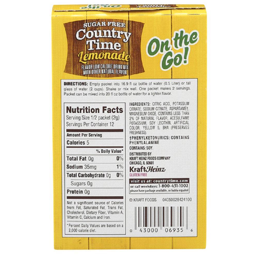 Country Time Lemonade Drink Mix Country Time 