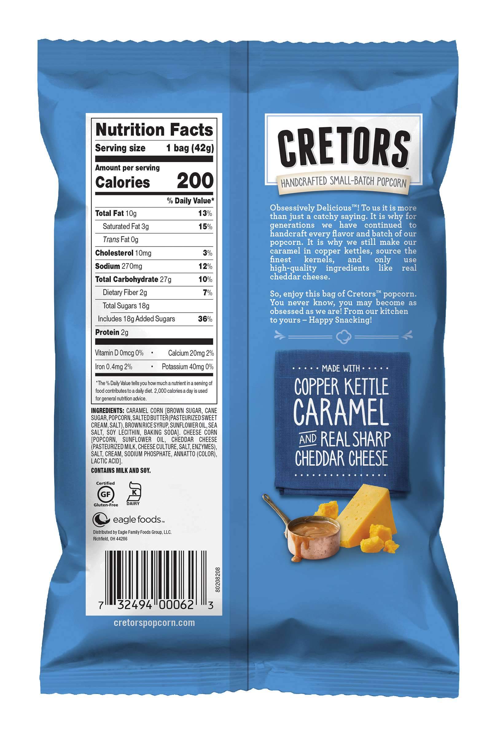 Cretors Hancrafted Small-Batch Popcorn G.H. Cretors 