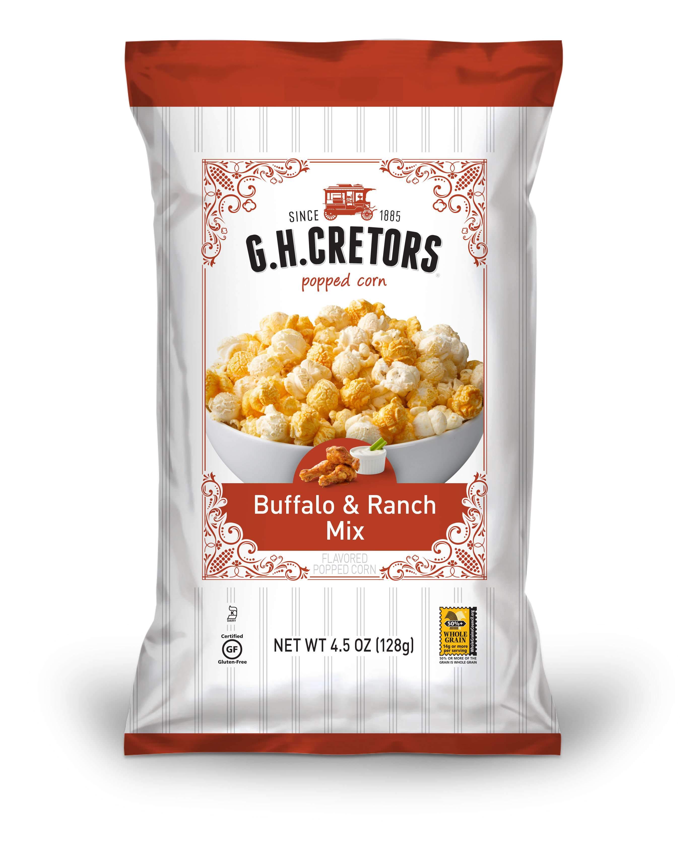 Cretors Hancrafted Small-Batch Popcorn G.H. Cretors Buffalo & Ranch 4.5 Ounce 