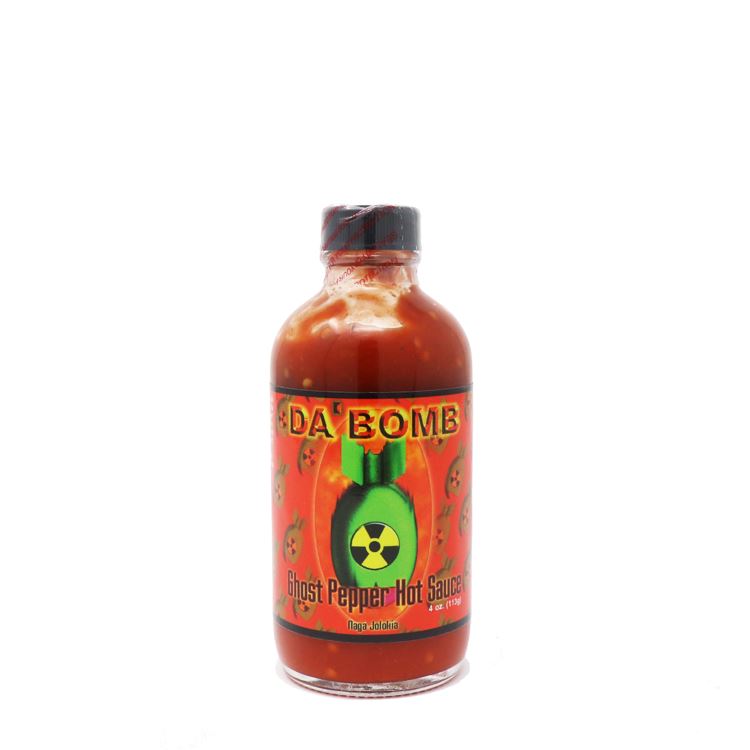 Da Bomb Hot Sauce Da Bomb Ghost Pepper 4 Ounce 