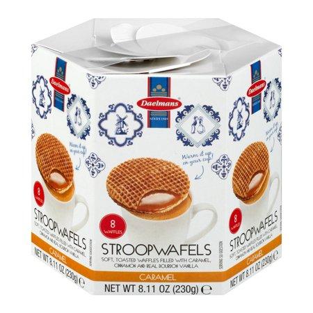 Daelmans Stroopwafels Daelmans Caramel 8 Count Hexa Box 