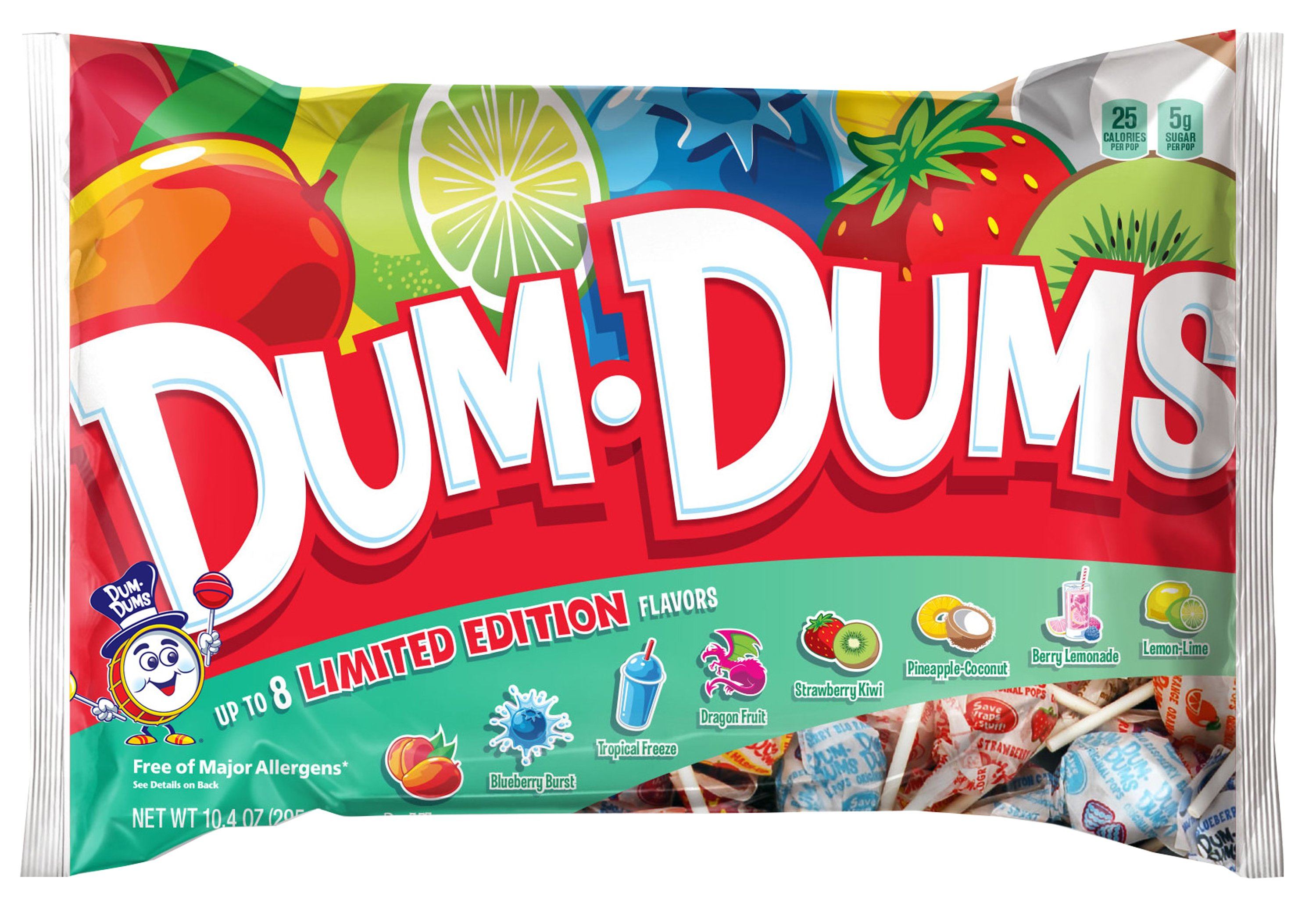 Dum Dums Lollipops Spangler Limited Edition 10.4 Ounce 