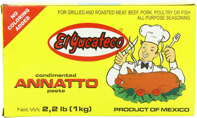 El Yucateco Achiote Condimented Paste El Yucateco 2.2 Pound 