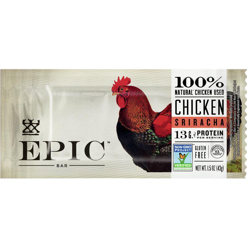 Epic Meat Bars Epic Chicken Sriracha 1.5 Ounce