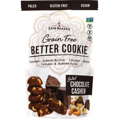 Erin Baker’s Grain Free Better Cookie Erin Baker’s Salted Chocolate Cashew 20 Ounce 