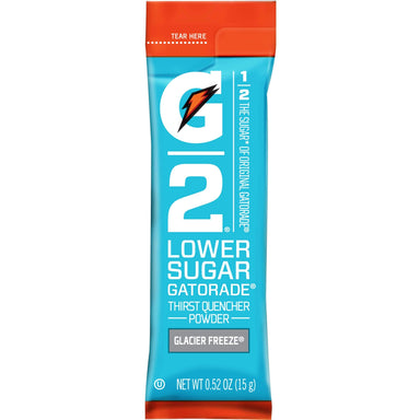 Gatorade Thirst Quencher Powder Packs (Lower Sugar), 0.52 Ounce Gatorade Glacier Freeze 0.52 Ounce 