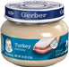 Gerber 2nd Foods Baby Food Gerber Turkey and Gravy 2.5 Oz-10 Count 