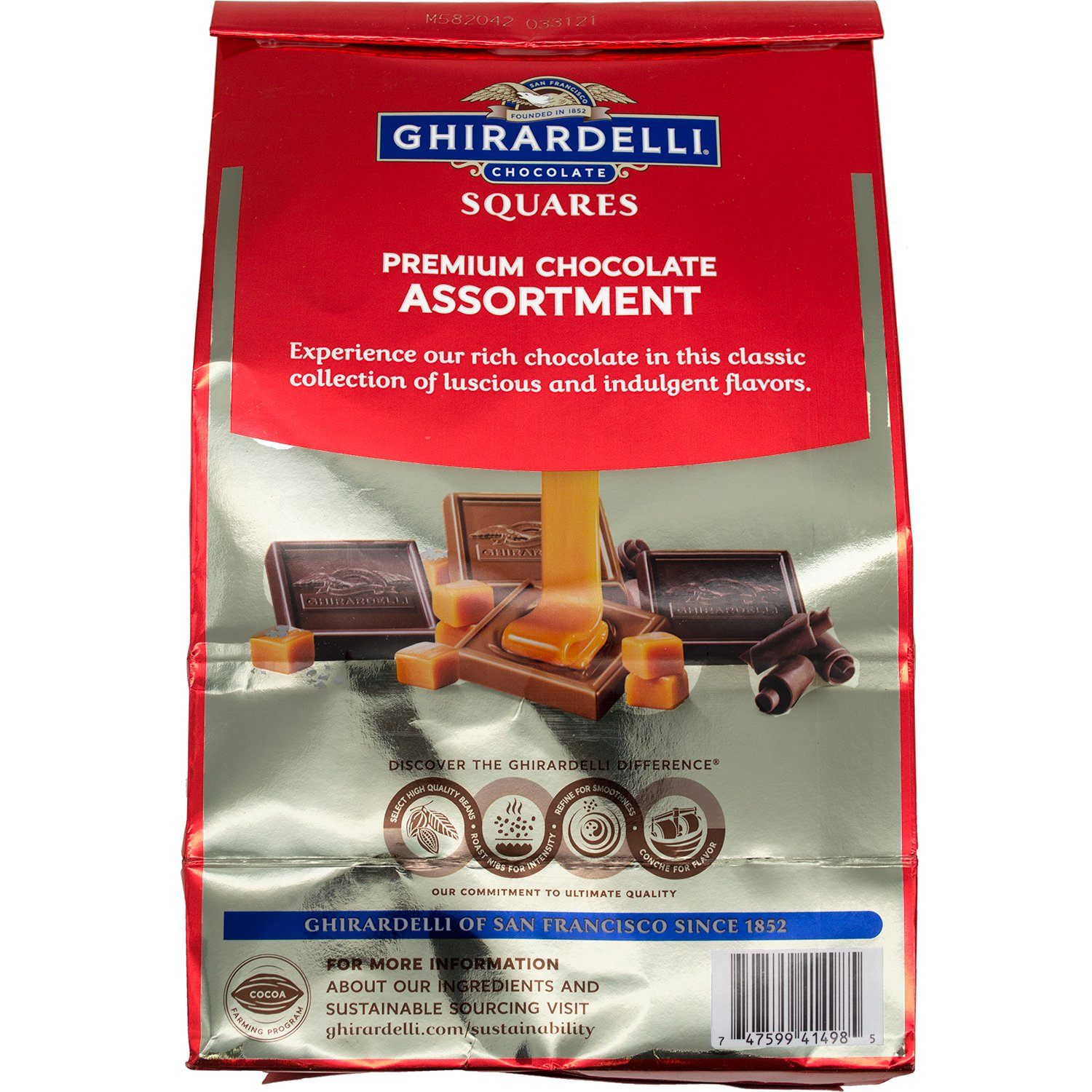 Ghirardelli Chocolate Squares Meltable Ghirardelli 