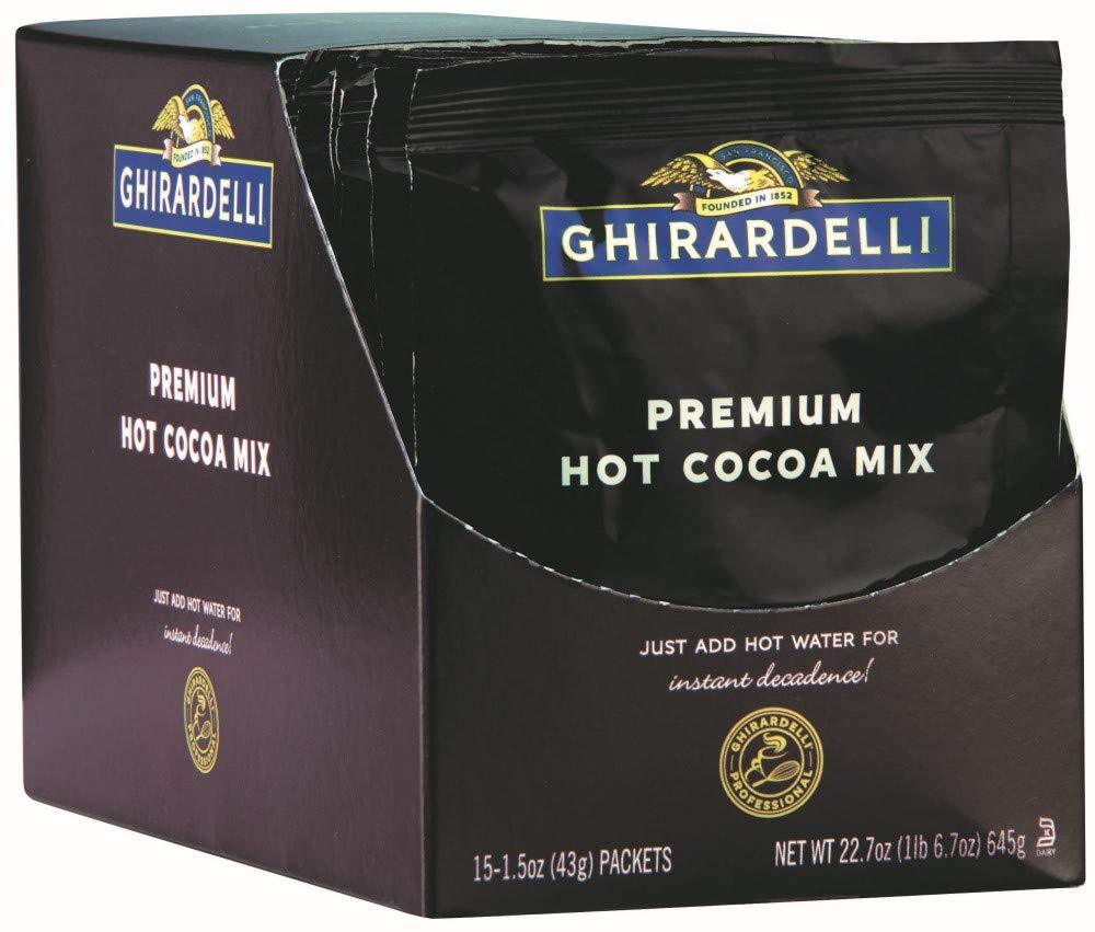 Ghirardelli Hot Cocoa Ghirardelli Premium 1.5 Oz-15 Count 