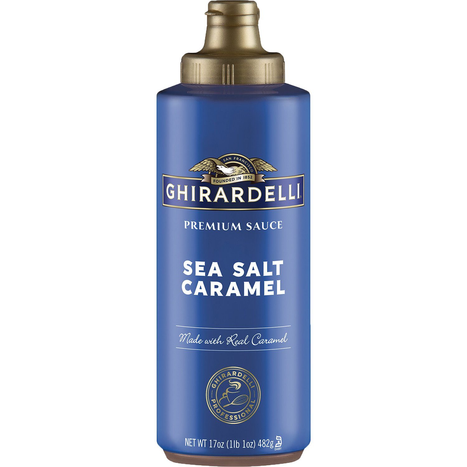 Ghirardelli Premium Sauce Ghirardelli Sea Salt Caramel 17 Ounce 