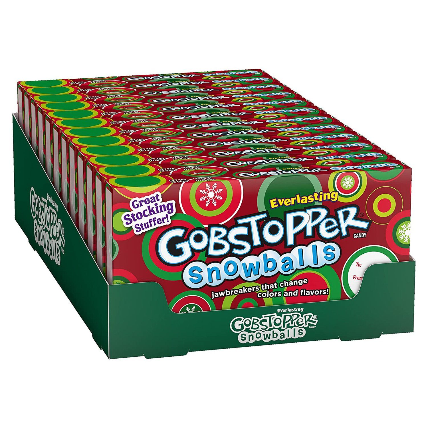 Gobstopper Gobstopper Snowballs 5 Oz-12 Count 