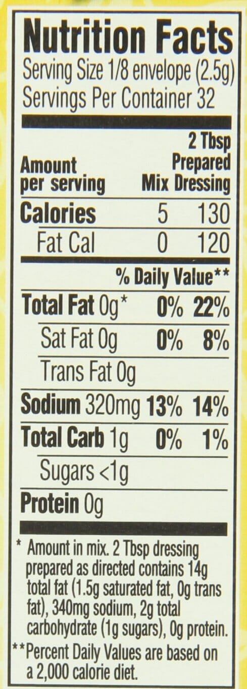 Good Seasons Dressing Mix, Best Before 07/2023 Good Seasons 