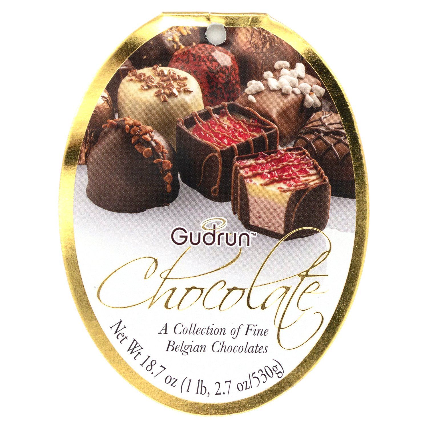 Gudrun Belgian Chocolate Box In Gift Bag Meltable Gudrun 