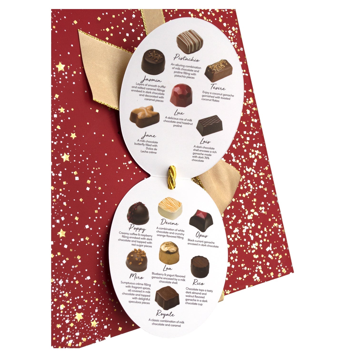 Gudrun Belgian Chocolate Box In Gift Bag Meltable Gudrun 