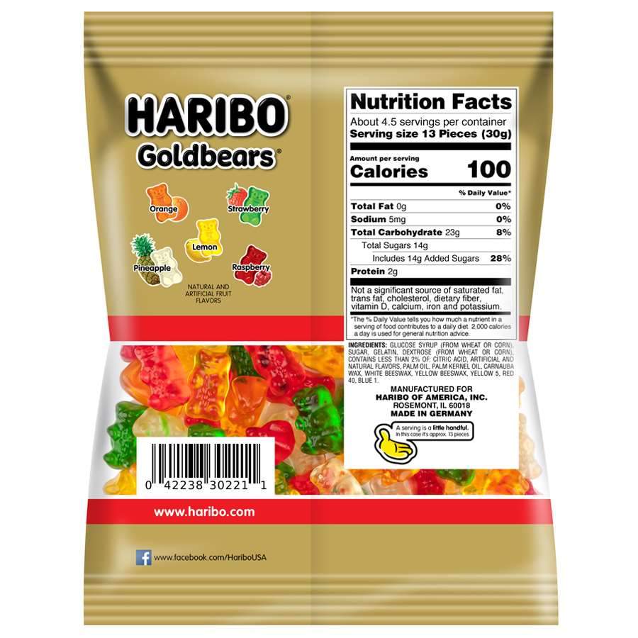 Haribo Gummi Candies Meltable Haribo 