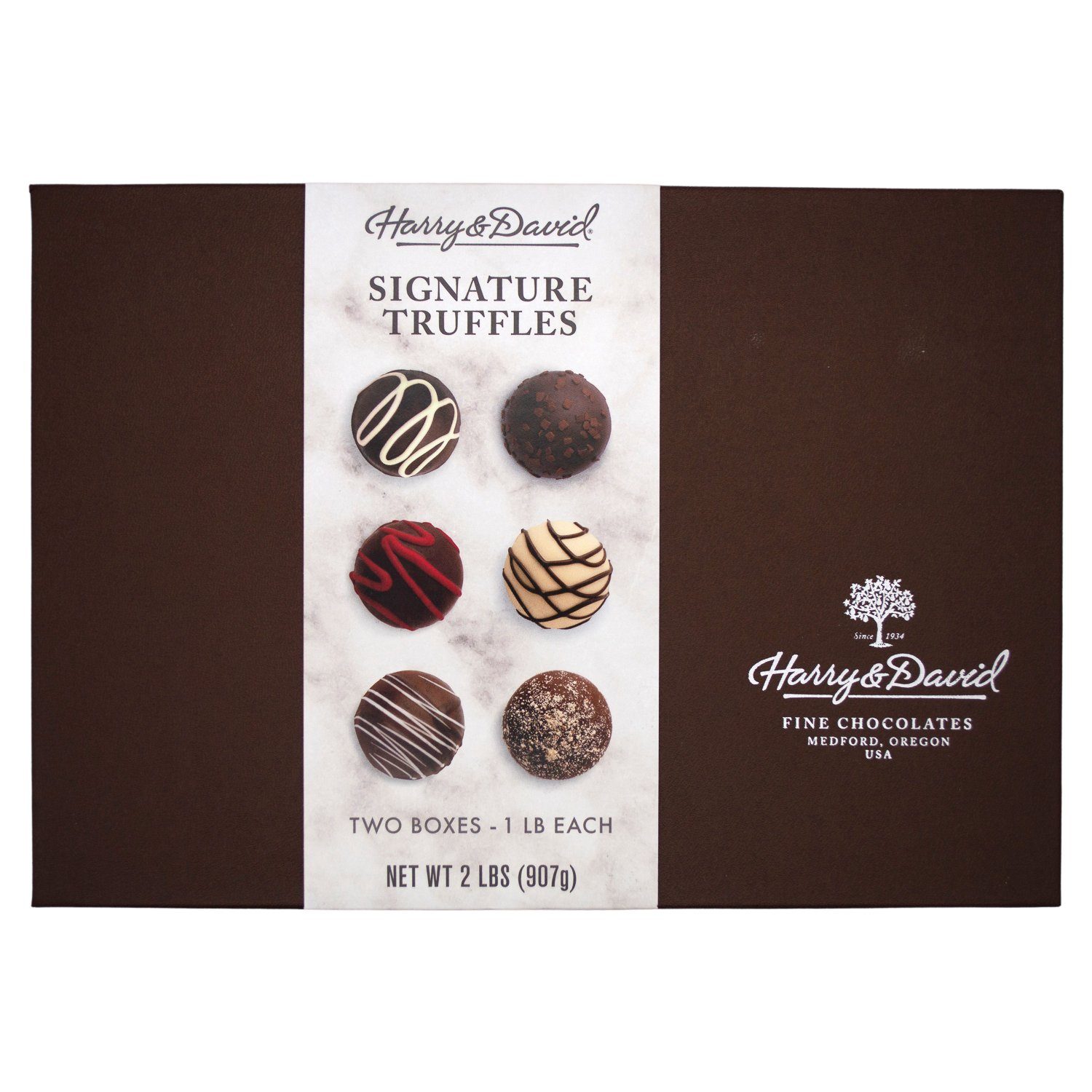 Harry & David Signature Chocolate Truffles Meltable Harry & David Orignal 2 Pound 