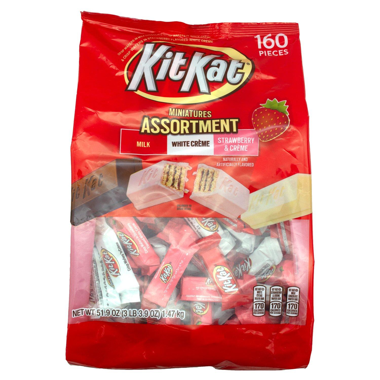 Hershey's Kit Kat Meltable Hershey's Miniatures Assortment 51.9 Ounce 