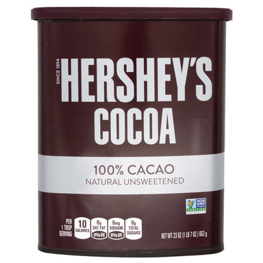 Hershey's Natural Unsweetened 100% Cocoa Hershey's 23 Ounce 