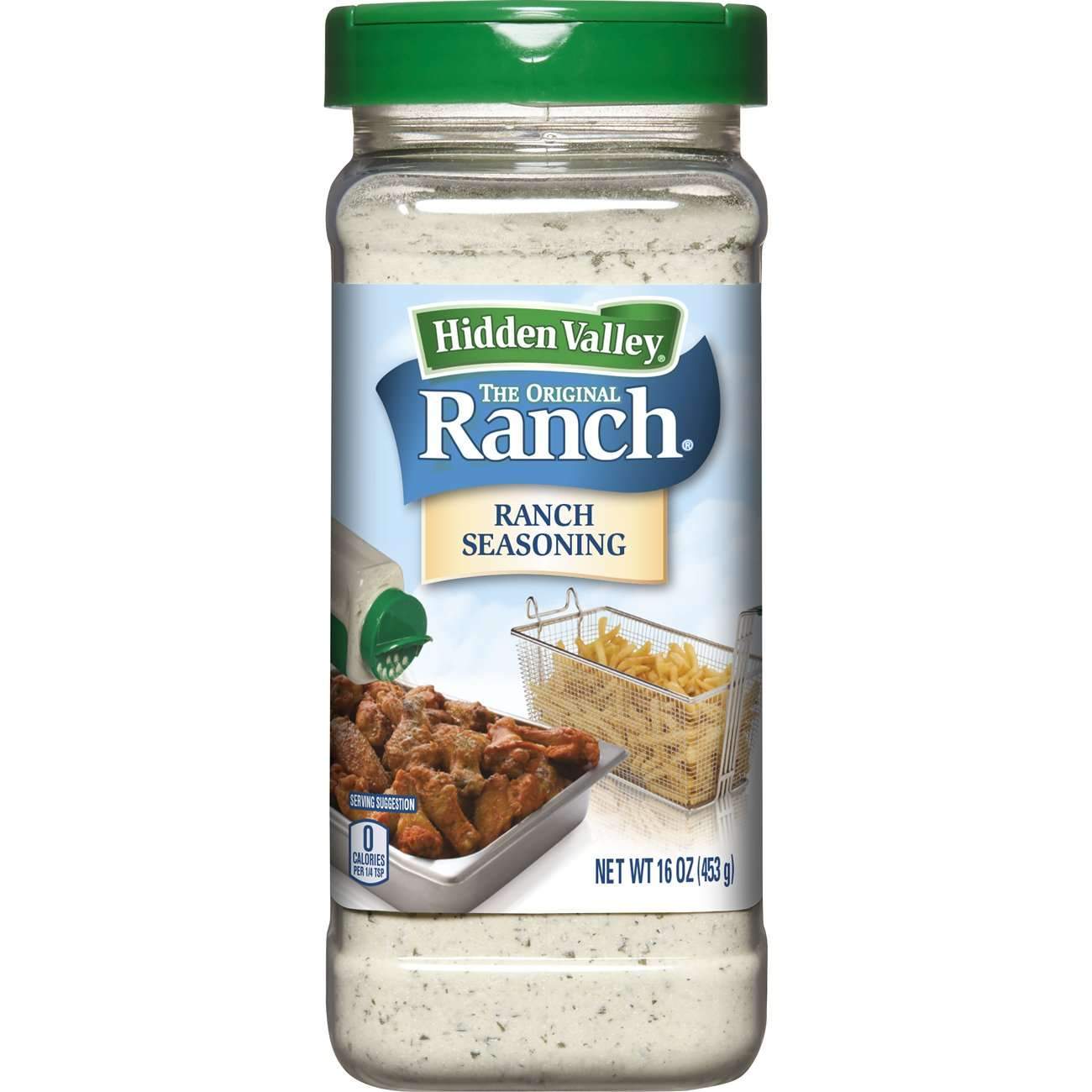 Hidden Valley Ranch Seasoning & Salad Dressing Mix Shaker Hidden Valley Original 16 Ounce 