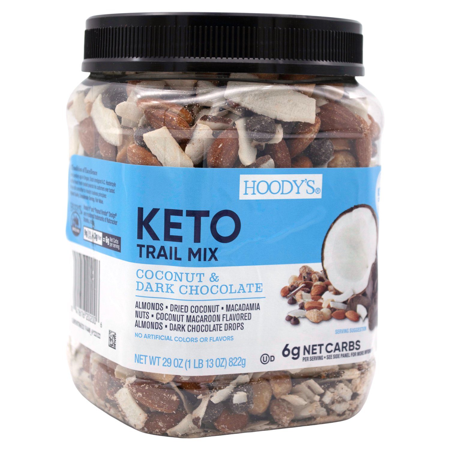 Hoody's Keto Trail Mix Hoody's Coconut & Dark Chocolate 29 Ounce 