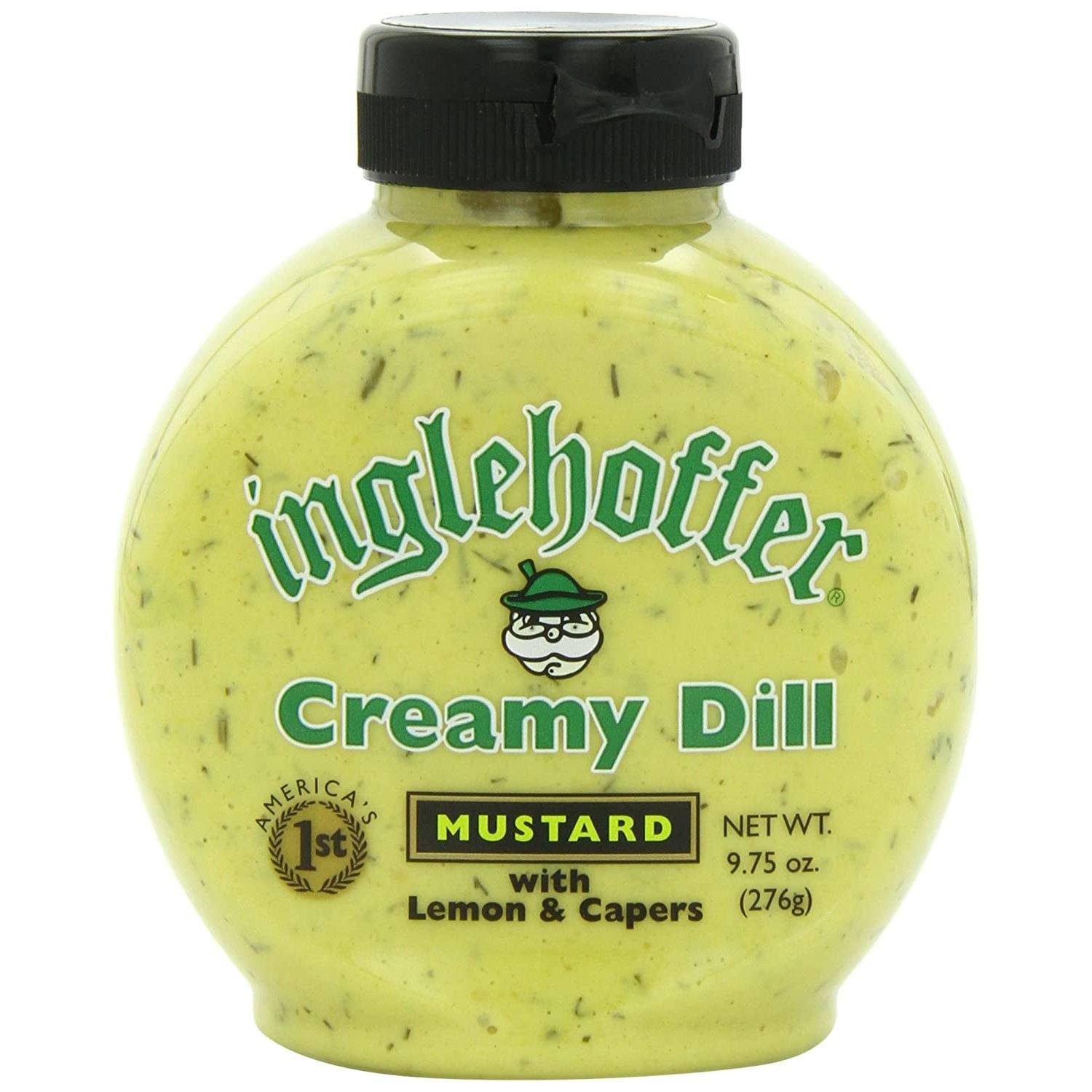 Inglehoffer Mustard Beaverton Foods Creamy Dill 9.75 Ounce 