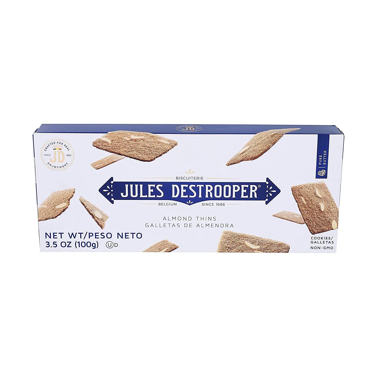 Jules Destrooper Thins Jules Destrooper Almond 3.5 Ounce 