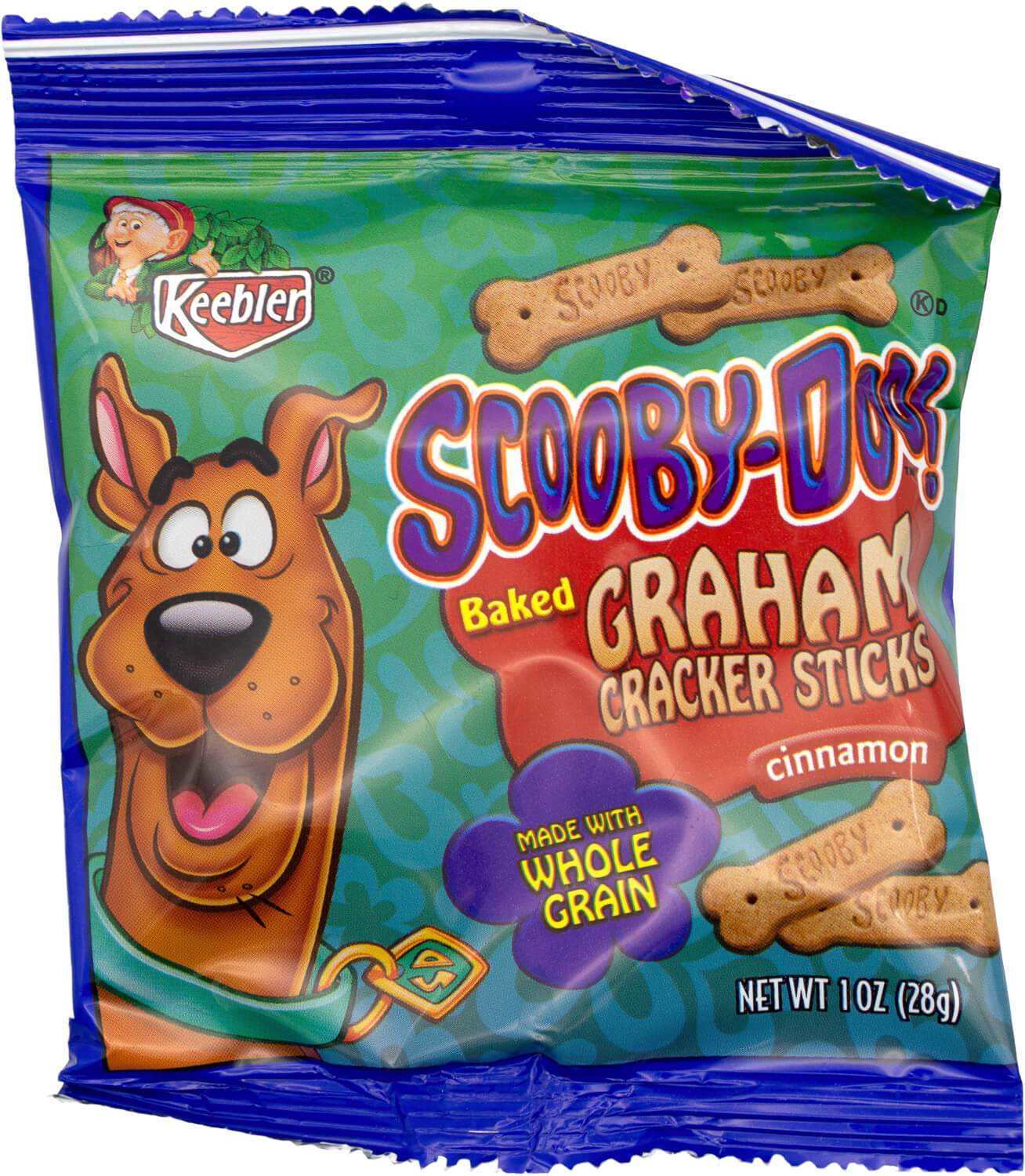 Keebler Graham Cracker Snack Packs Keebler Scooby-Doo 1 Ounce 