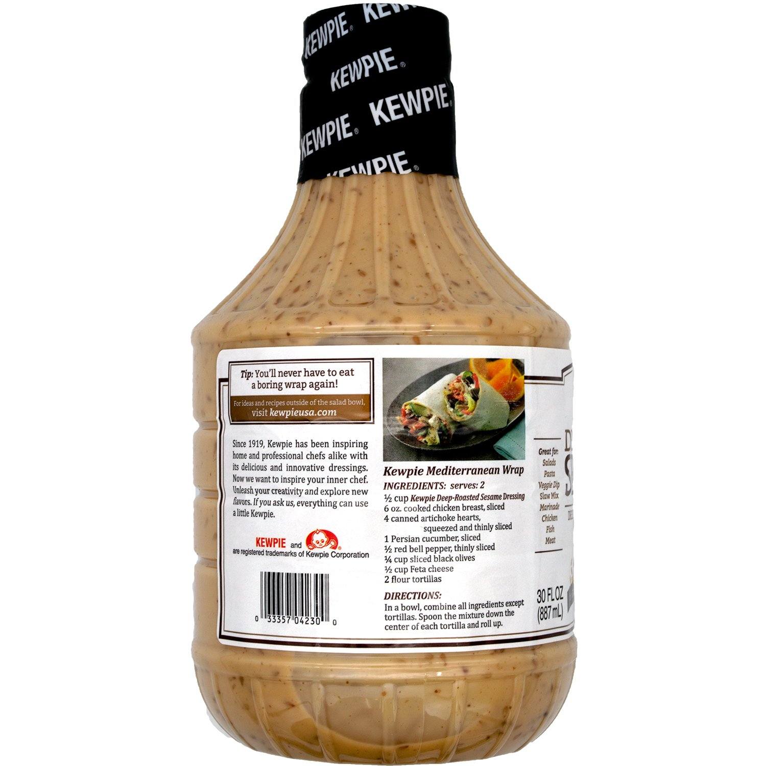 Kewpie Creamy Deep Roasted Sesame Dressing & Marinade Kewpie 