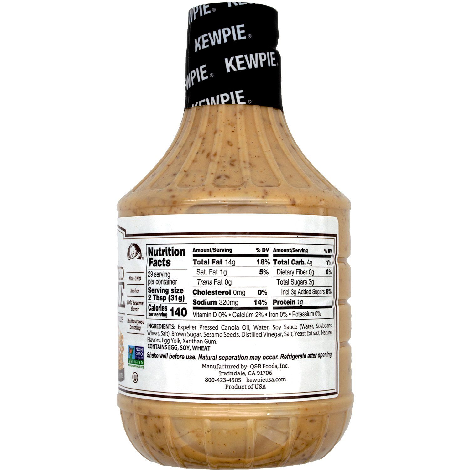 Kewpie Creamy Deep Roasted Sesame Dressing & Marinade Kewpie 