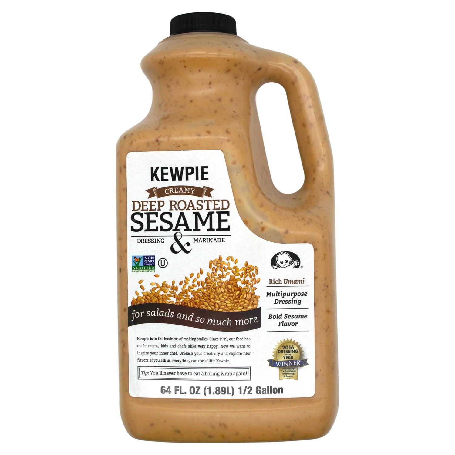 Kewpie Dressing & Marinade Kewpie Deep-Roasted Sesame 64 Fluid Ounce 
