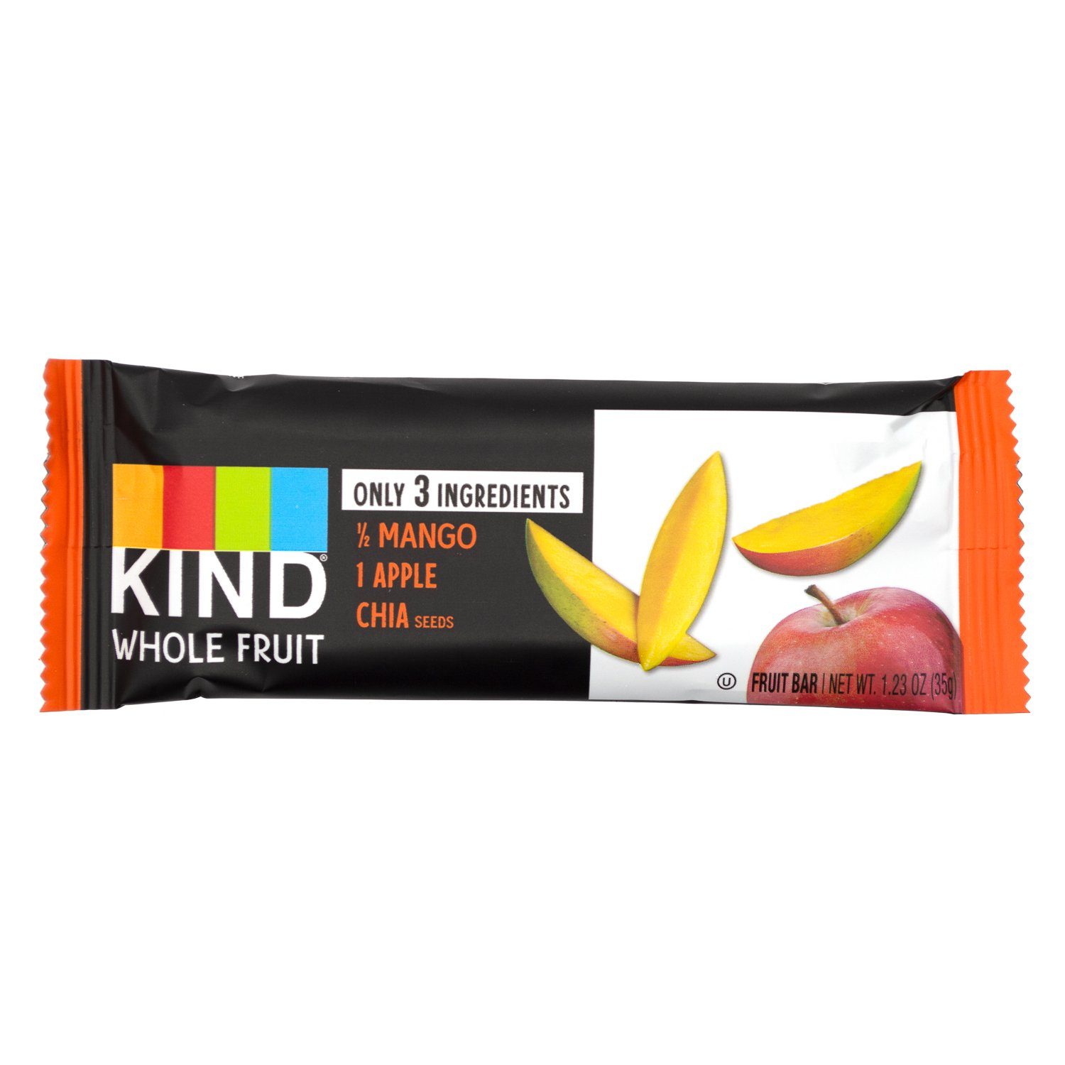 Kind Fruit Bars Kind Mango Apple Chia 1.23 Ounce 