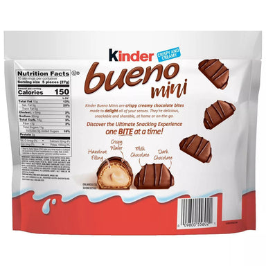 Kinder Bueno Crispy Creamy Chocolate Meltable Kinder 