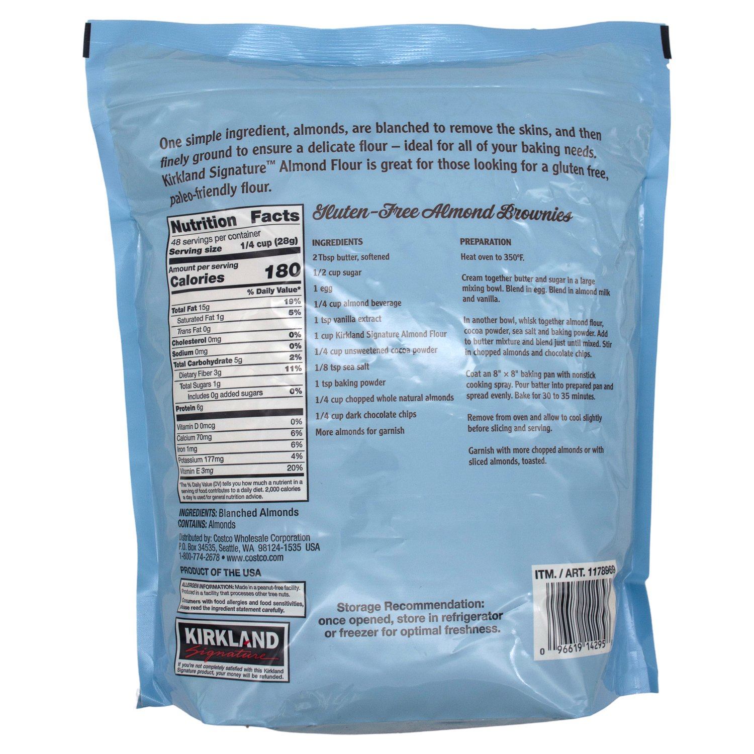 Kirkland Signature Almond Flour, 3 Pound Kirkland Signature 