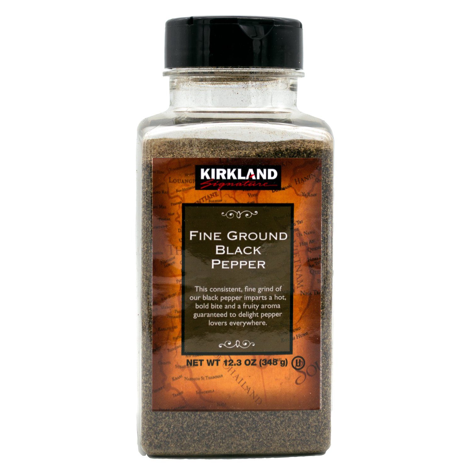 Kirkland Signature Black Pepper Kirkland Signature Fine Ground 12.3 Ounce 