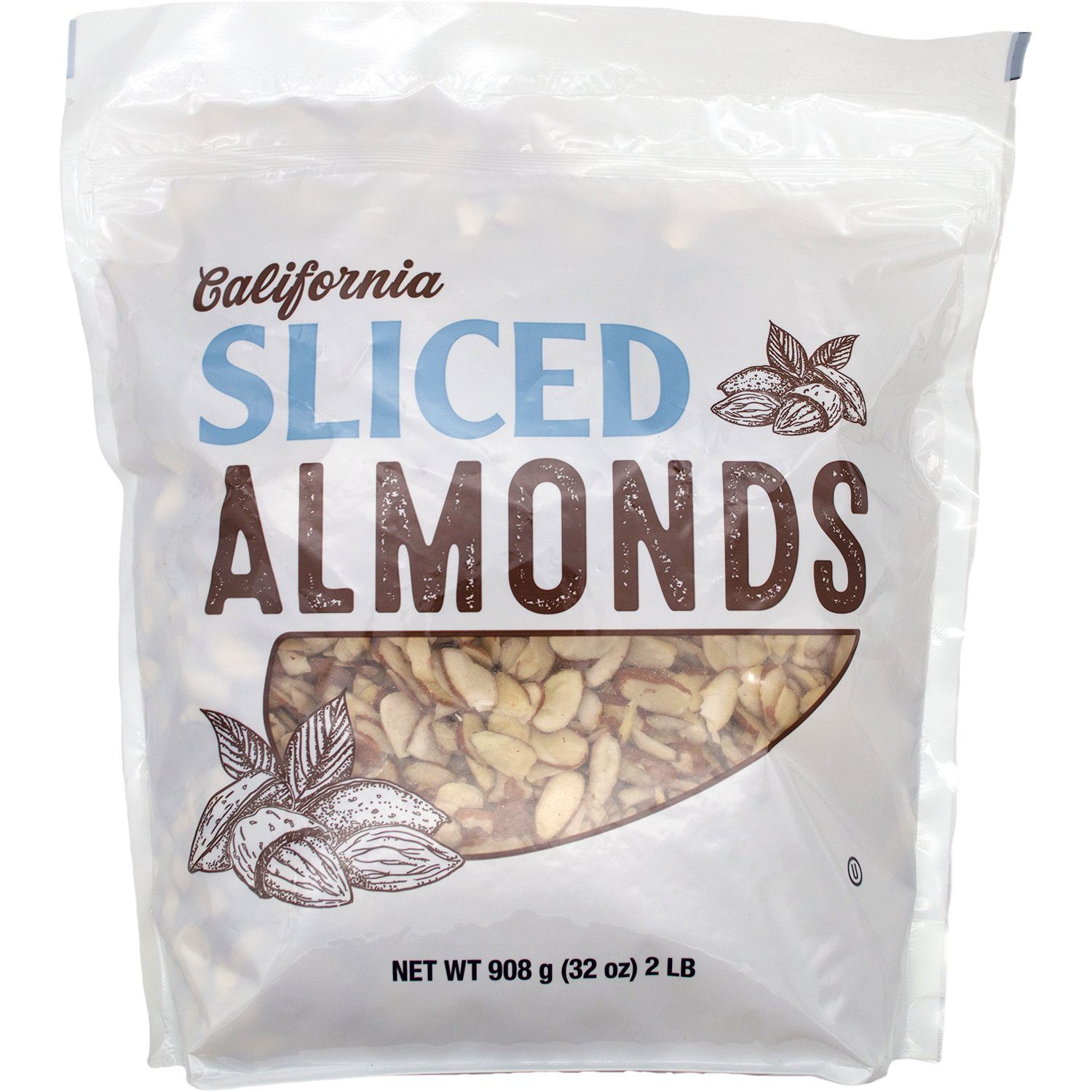 Kirkland Signature California Sliced Almonds Kirkland Signature 32 Ounce 