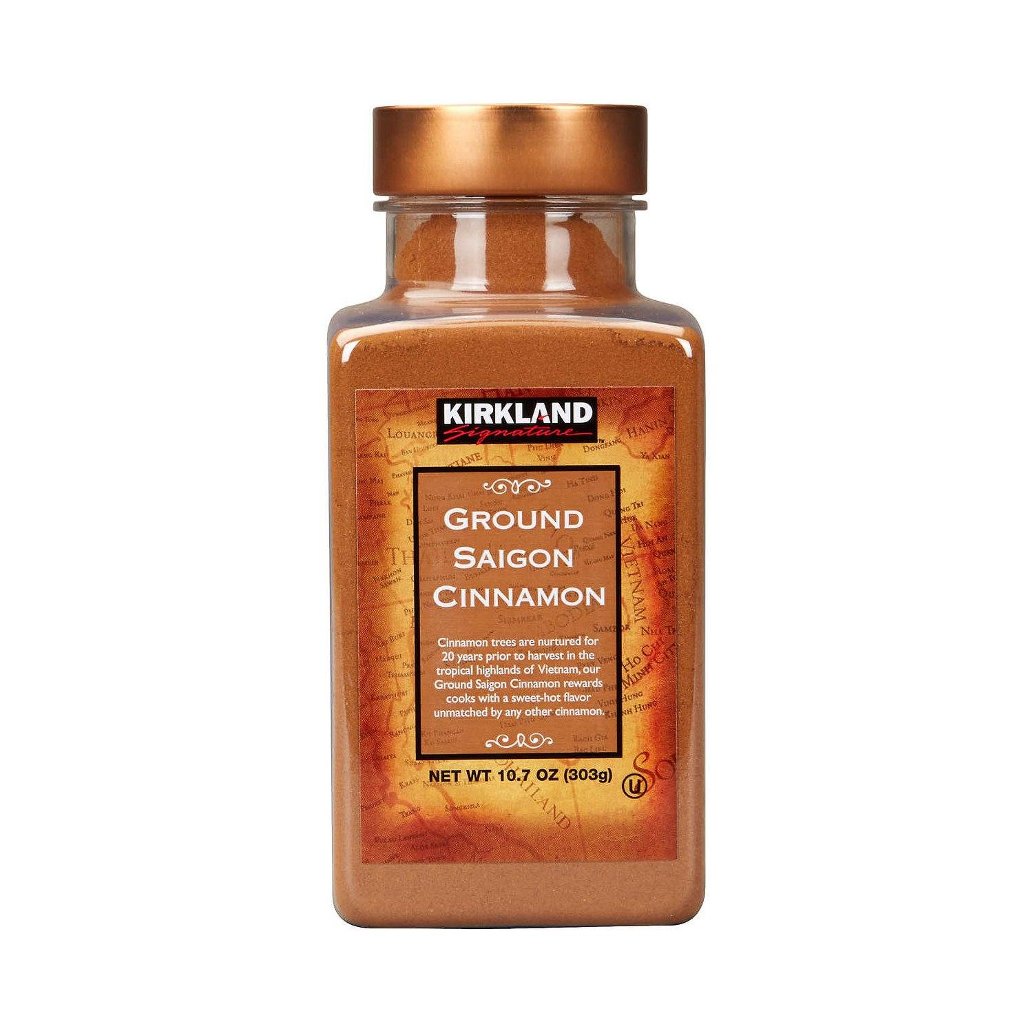 Kirkland Signature Ground Saigon Cinnamon, 10.7 Ounce Kirkland Signature 